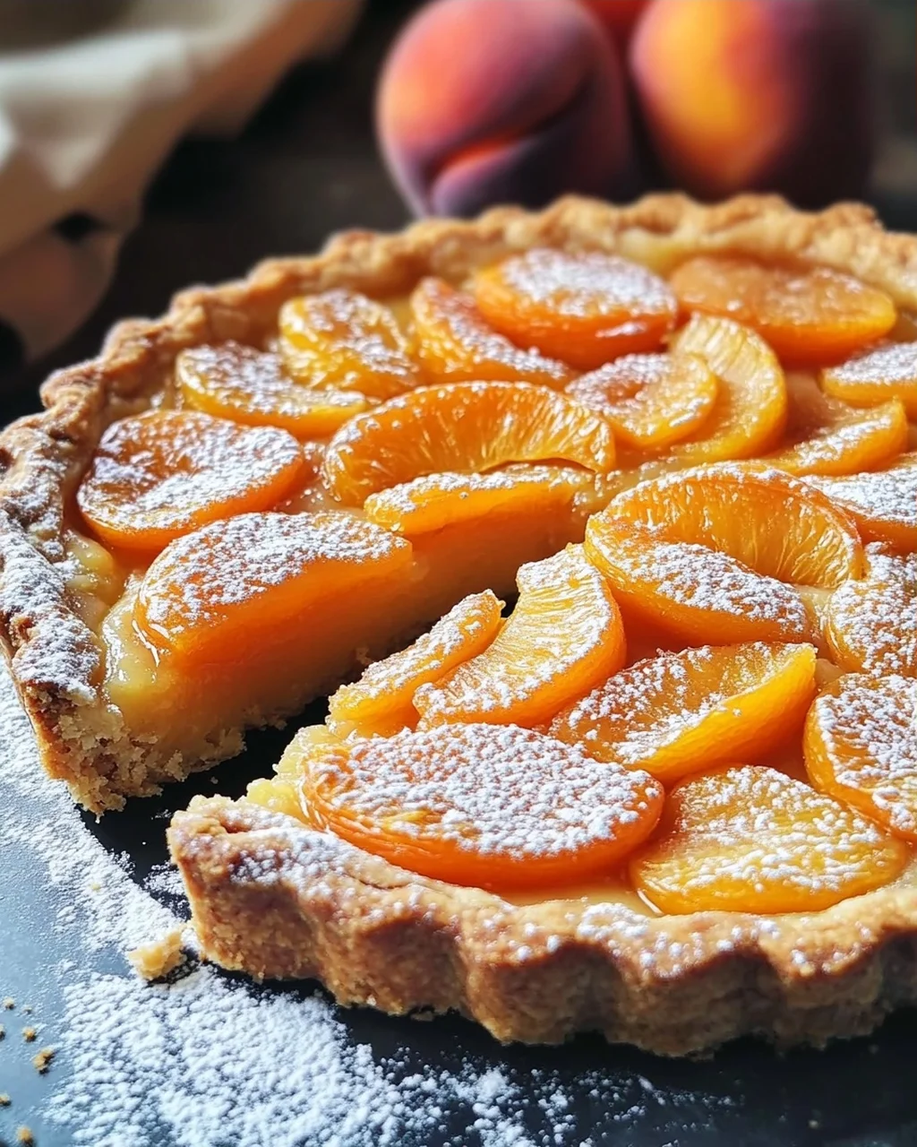 Aprikosen-Frangipane-Tarte