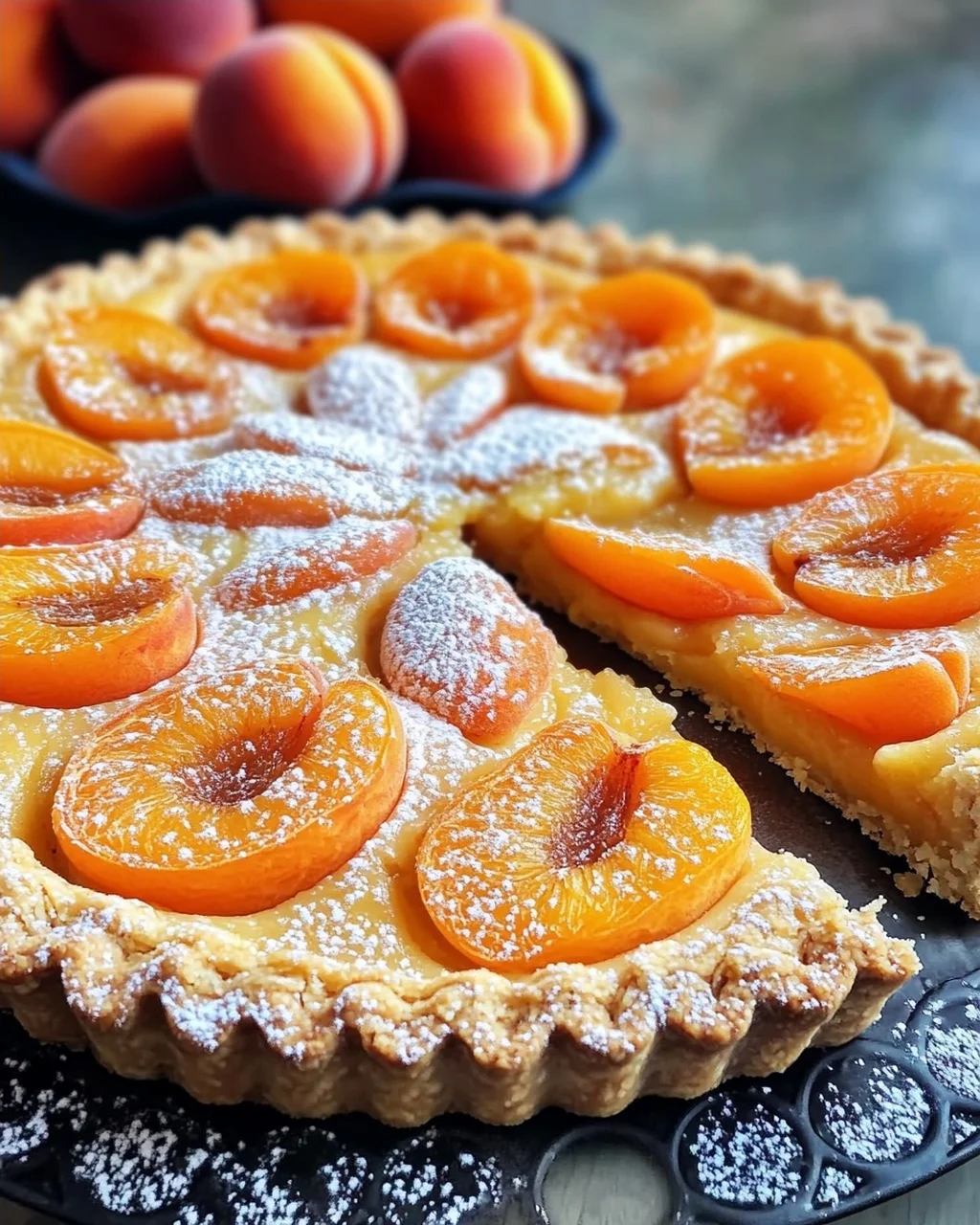 Aprikosen-Frangipane-Tarte