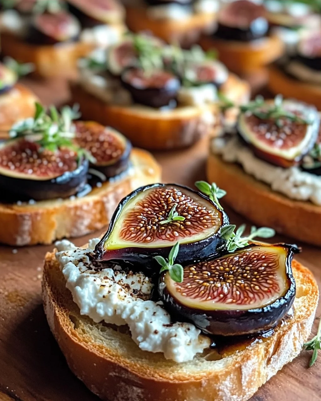 Balsamico Ofenfeigen Crostinis: Ein Hochgenuss für jeden Anlass
