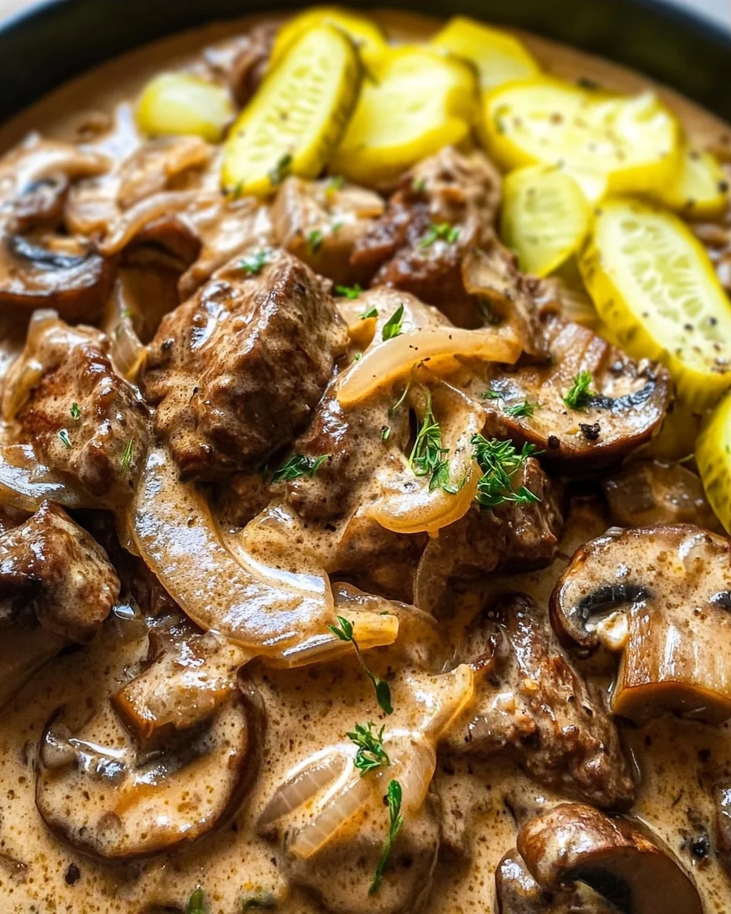 Boeuf Stroganoff