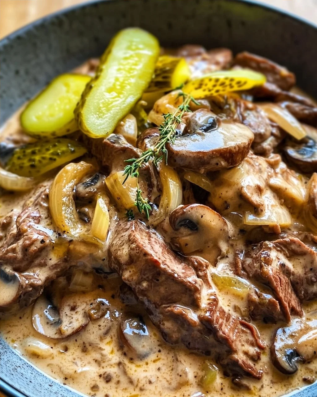 Boeuf Stroganoff