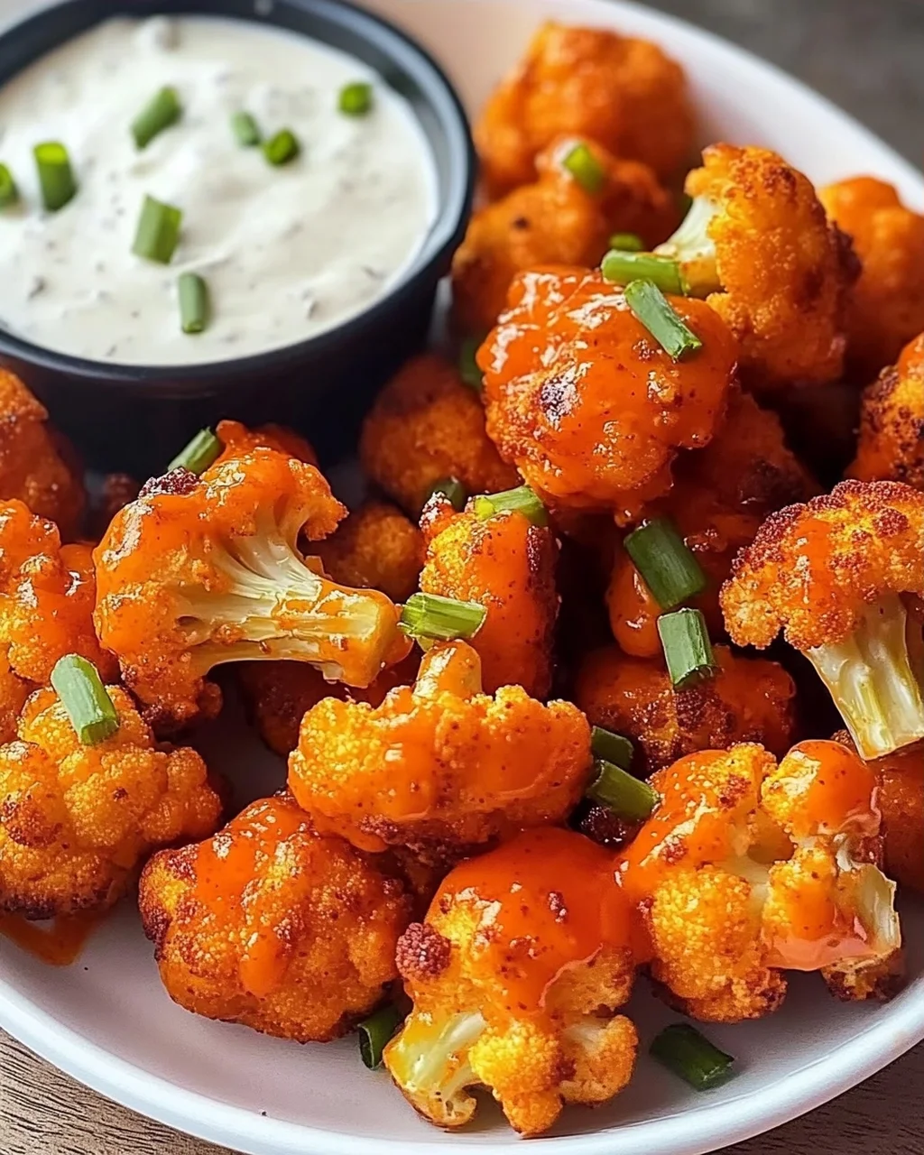 Buffalo Blumenkohl Bissen für perfekte Snack-Abende