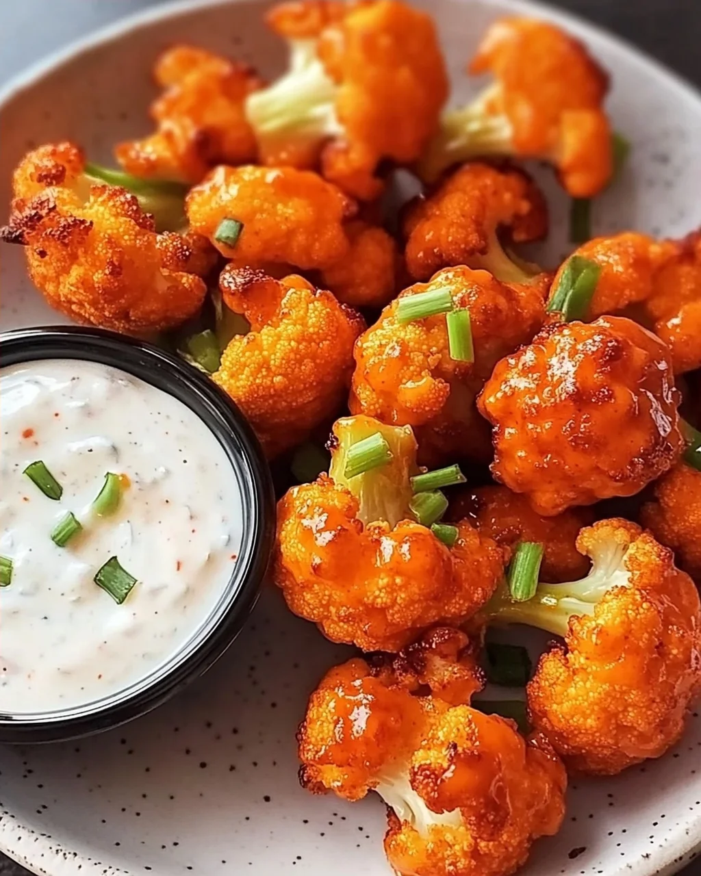 Buffalo Blumenkohl Bissen für perfekte Snack-Abende
