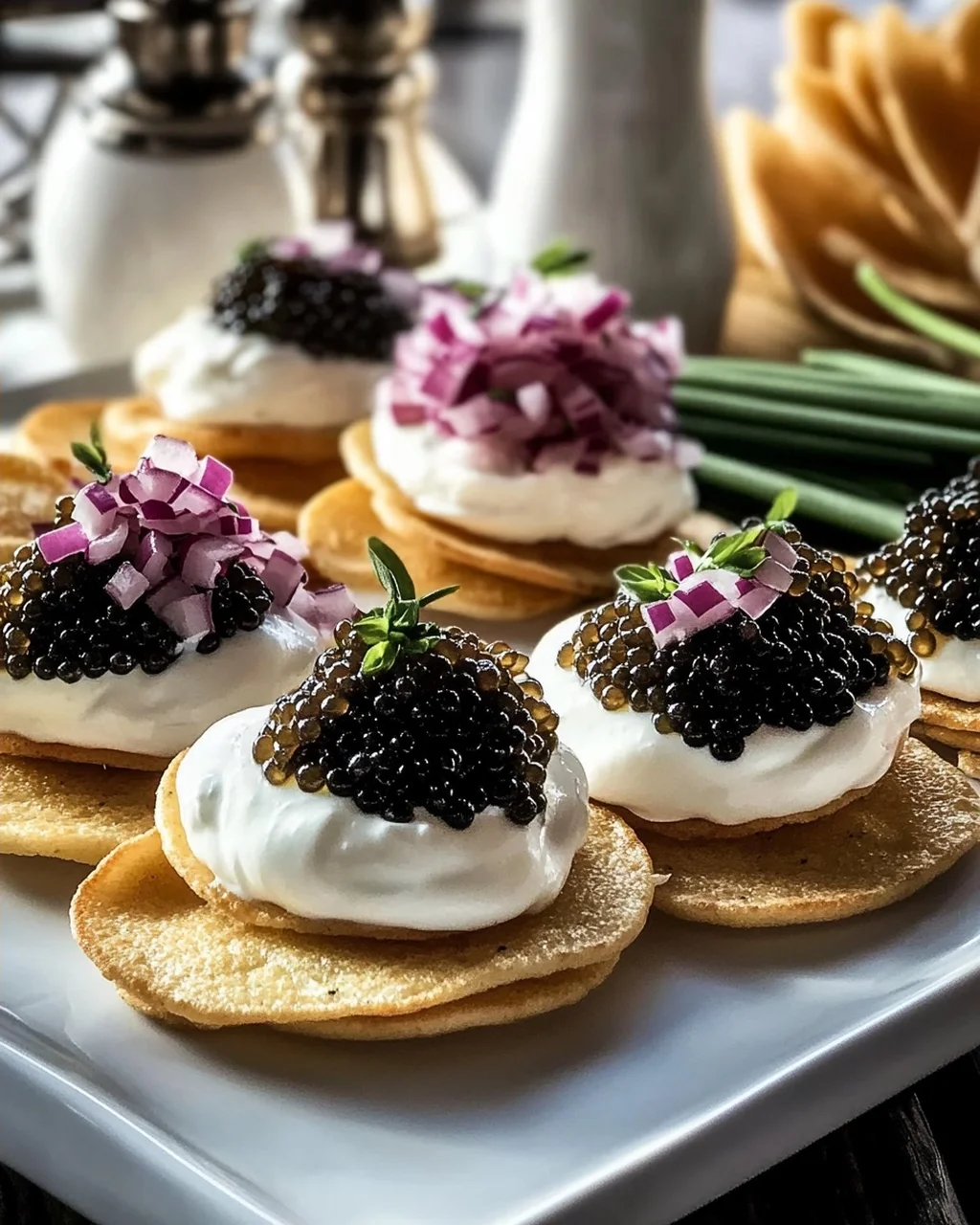 Caviar Appetizer Platter