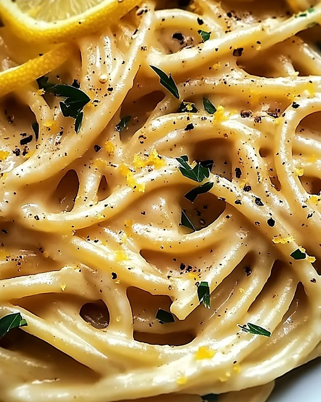 Cremige geröstete Knoblauch- und Zitronenpasta sofort genießen