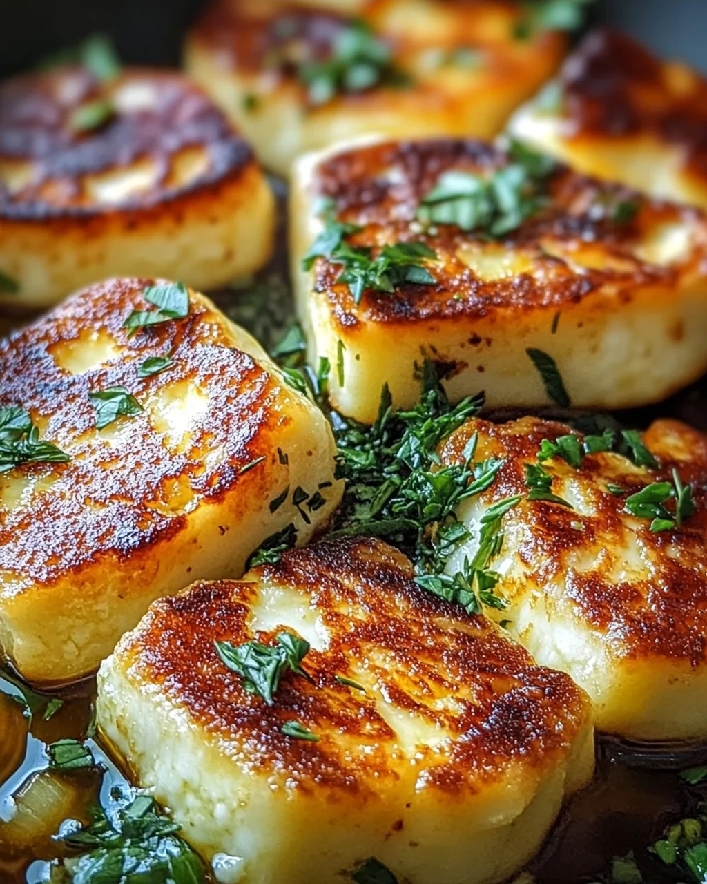 Crispy Pan-Fried Halloumi