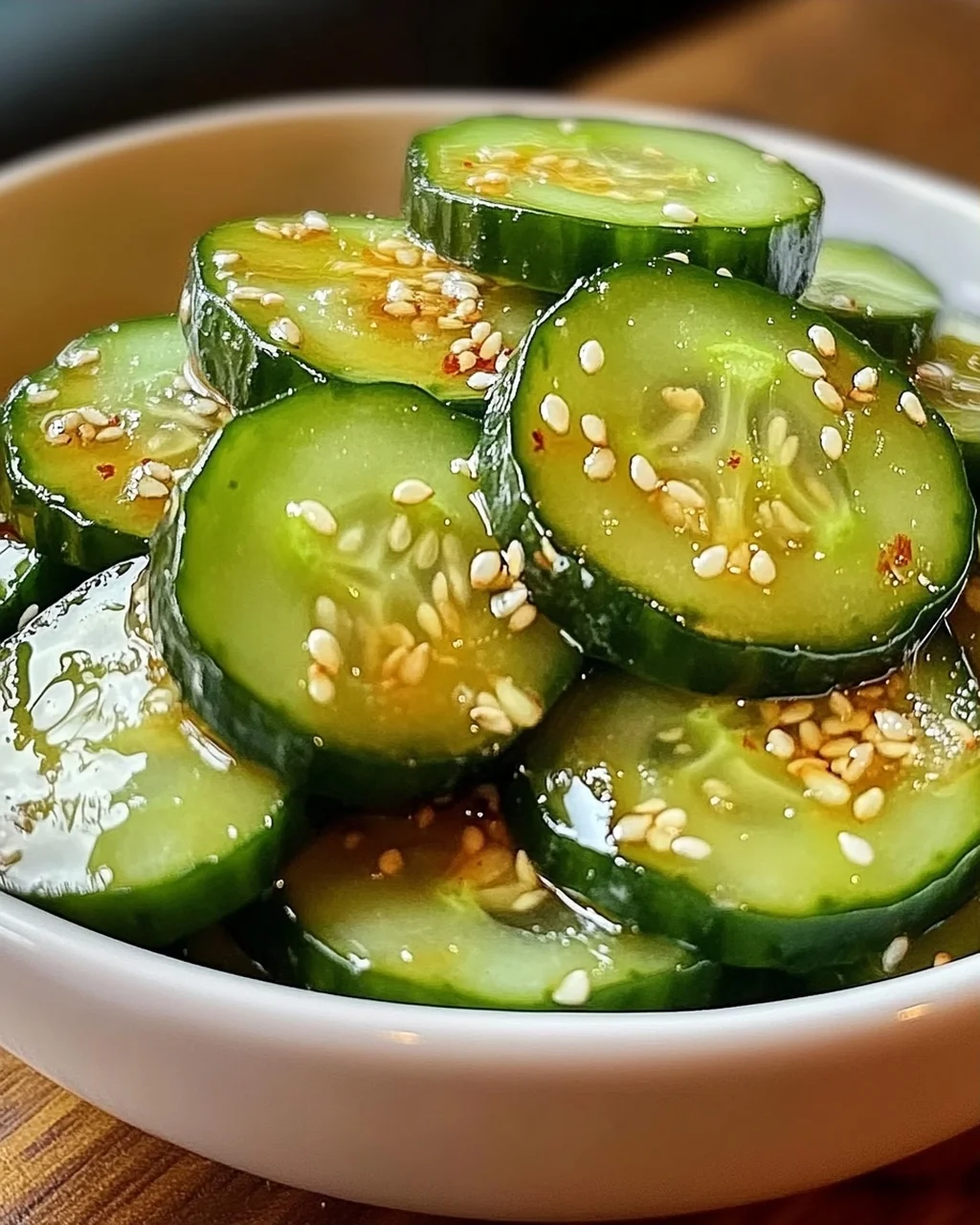 Din Tai Fung Gurkensalat ganz einfach selbst machen