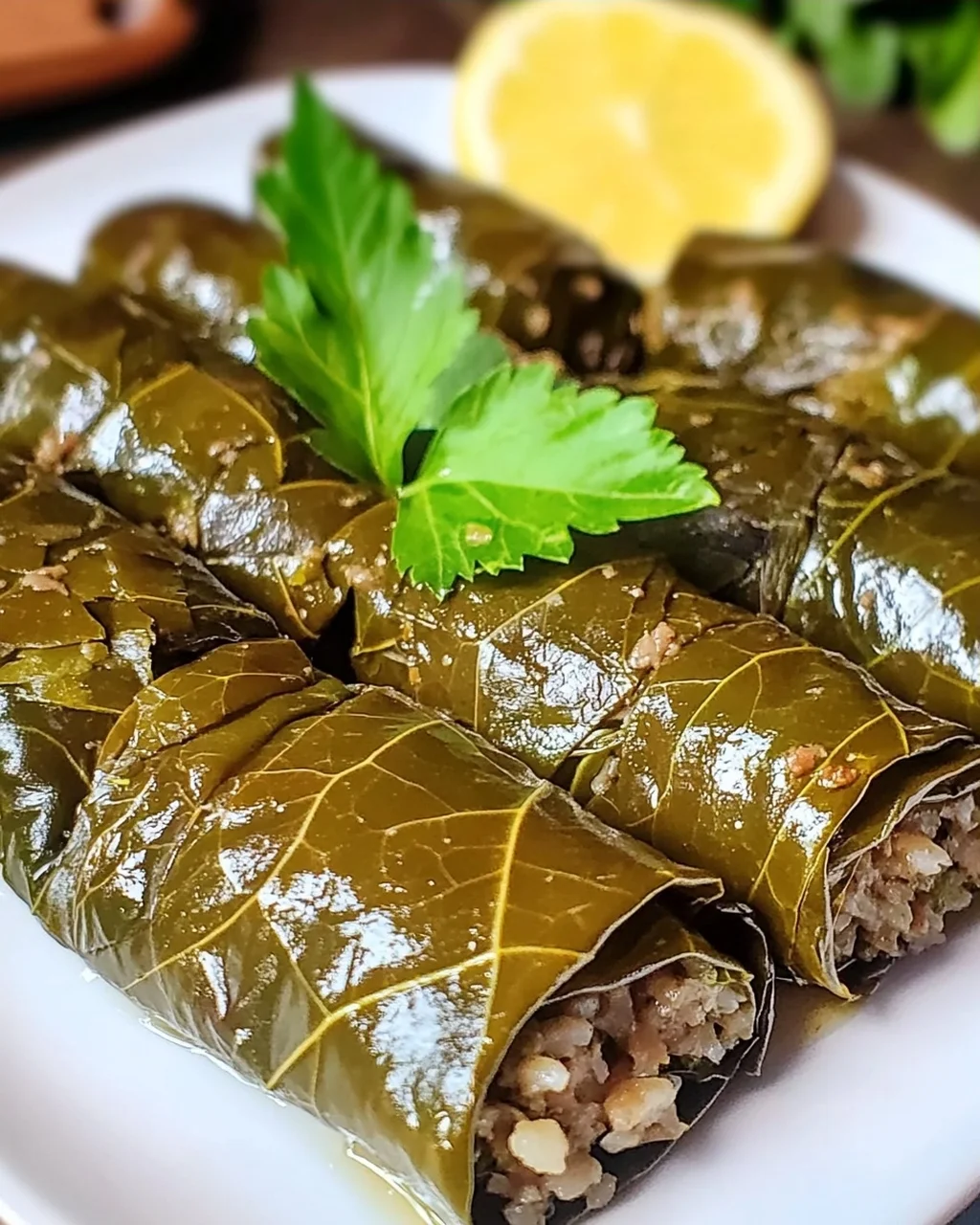 Dolmades: Einfache gefüllte Weinblätter aus Griechenland