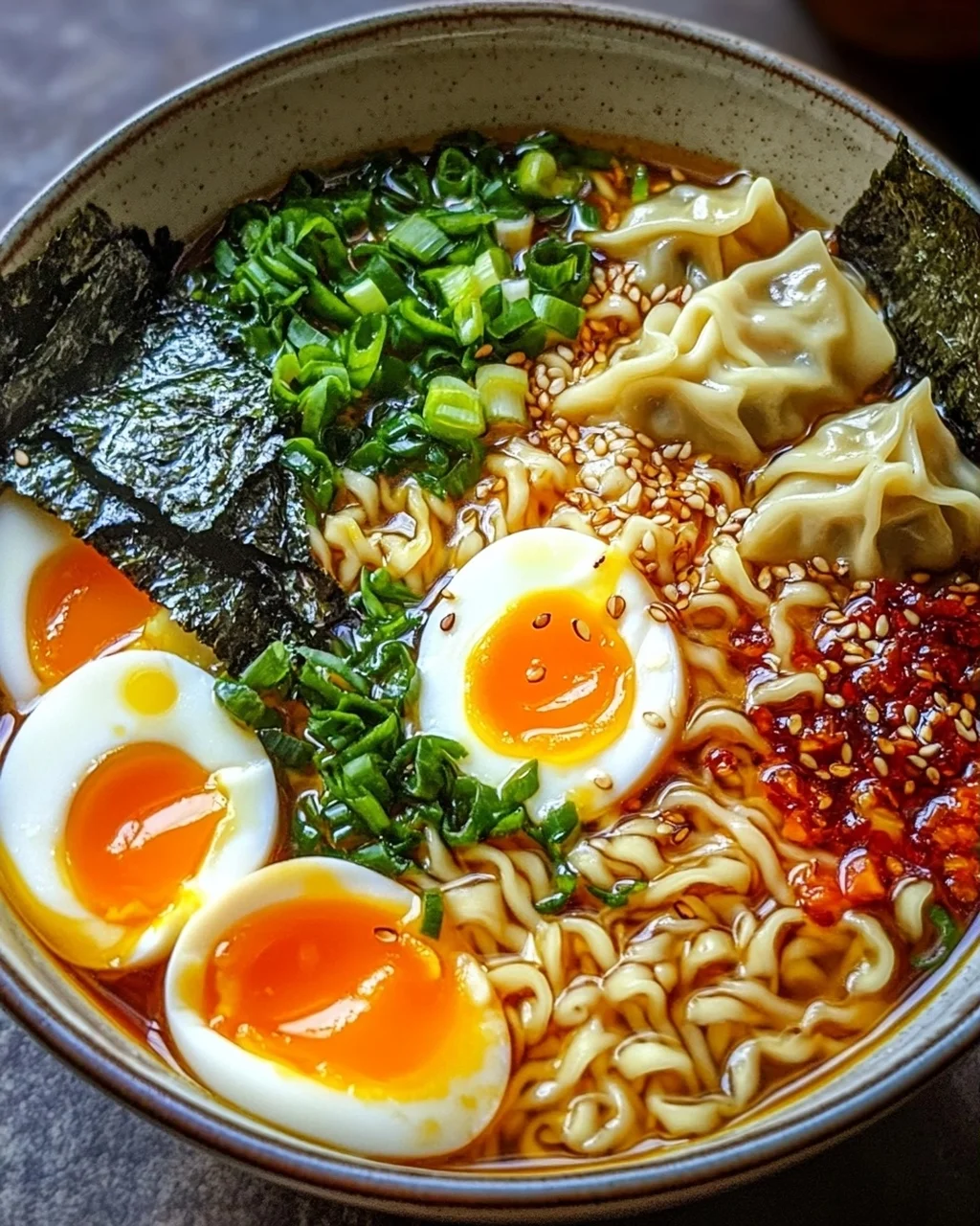 Dumpling Ramen Bowl