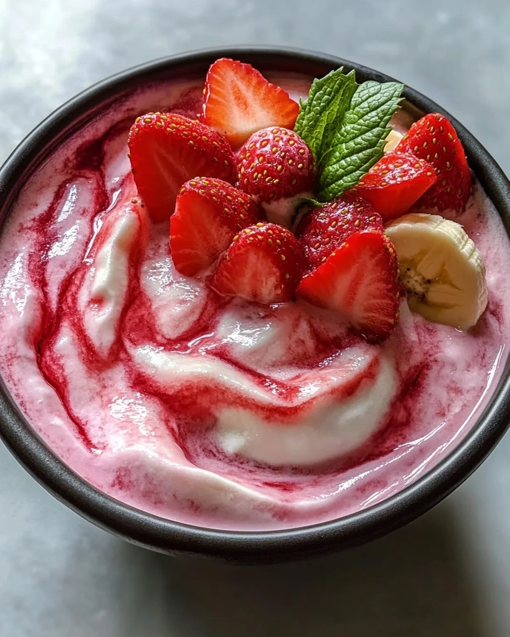 Erdbeer Swirl Smoothie Bowl: Das ultimative Sommer-Rezept