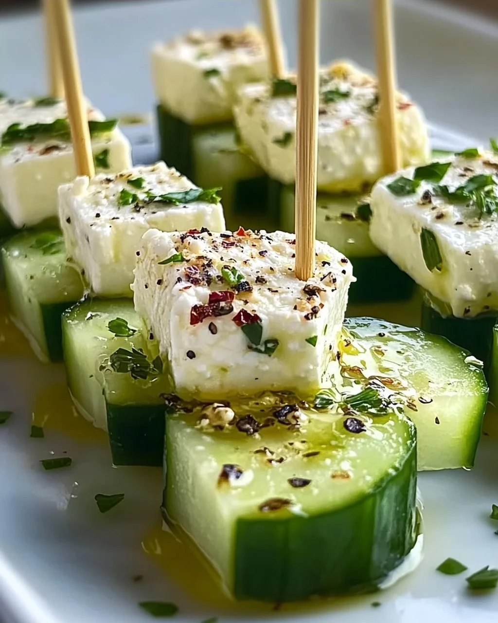 Feta Spiese mit Gurke: Leckeres Rezept für jeden Anlass!