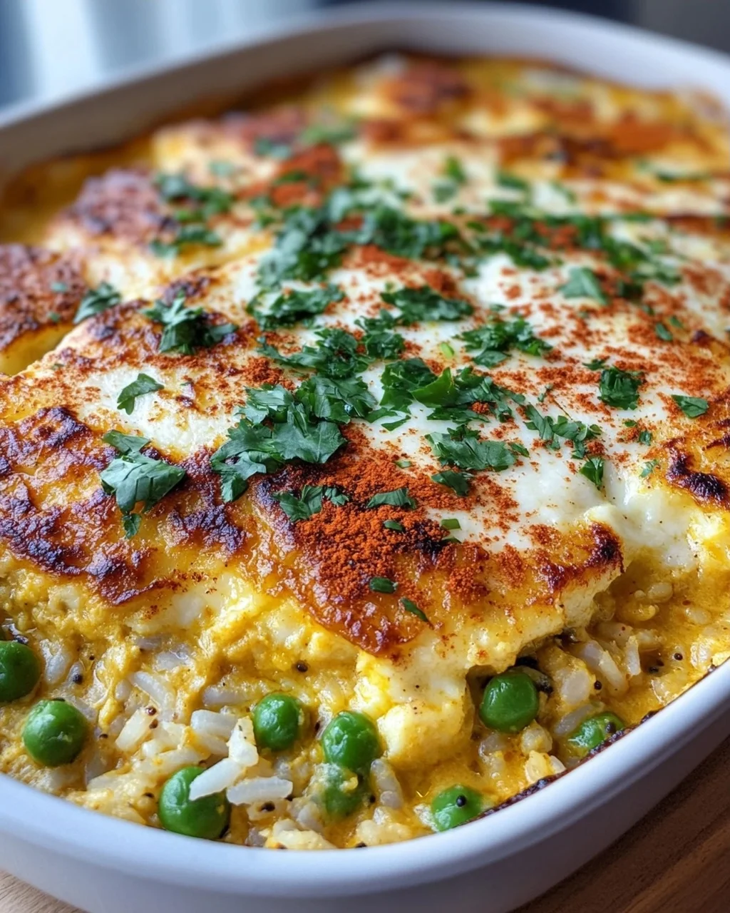 Halloumi Makhani Auflauf