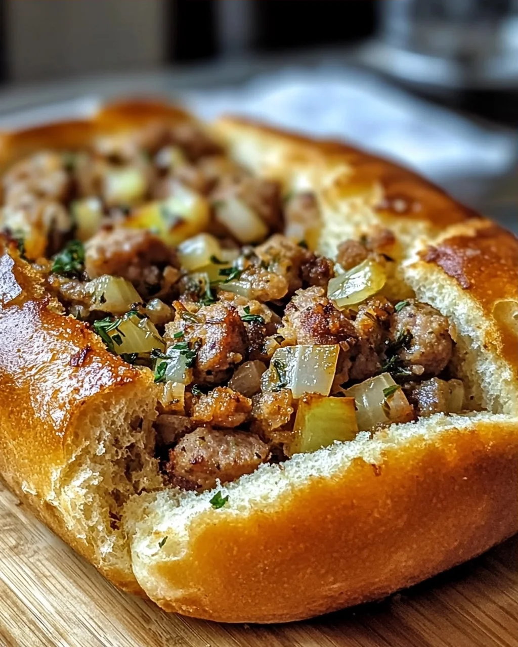 Hausgemachtes Wurstbrötchen für echte Genussmomente