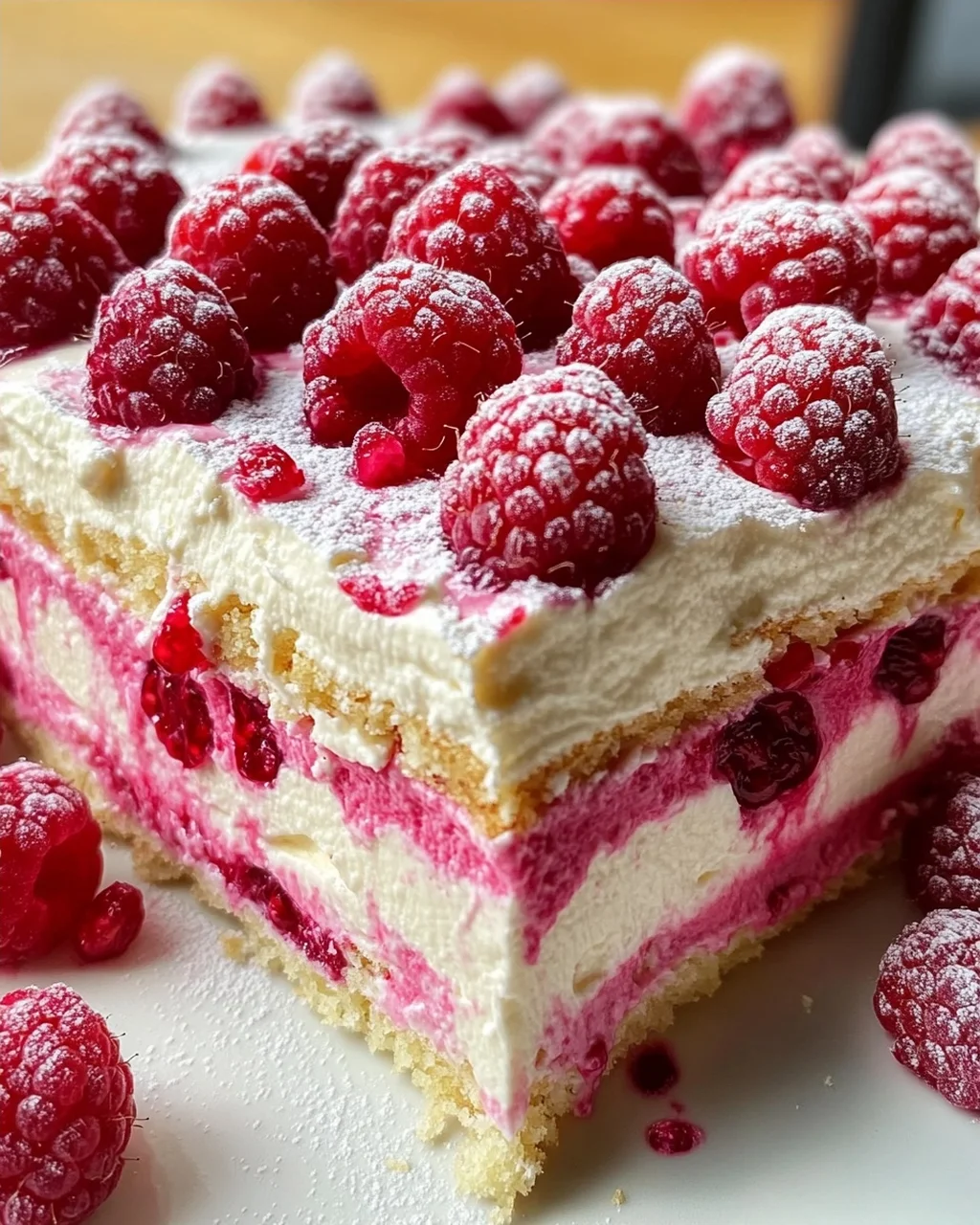Himbeer-Frischkäse-Mascarpone-Torte
