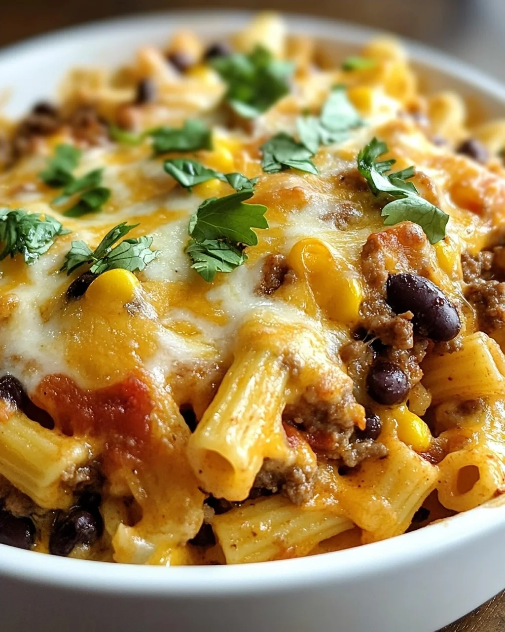 Käse-Taco-Stick-Pasta-Auflauf