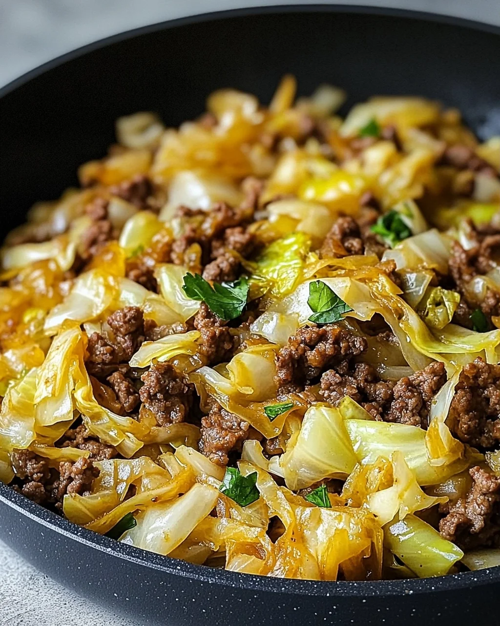 Kohl-Hack-Pfanne - schnell & einfach