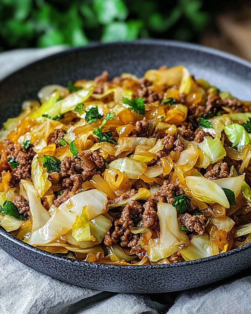 Kohl-Hack-Pfanne - schnell & einfach