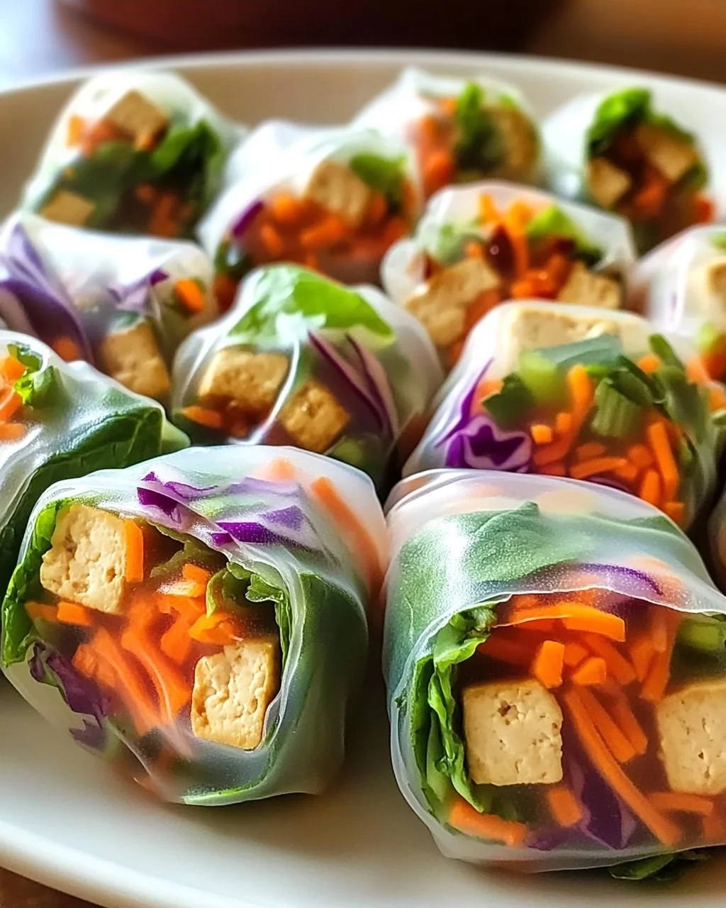 Leckere Tofu-Frühlingsrollen ganz einfach selbst machen