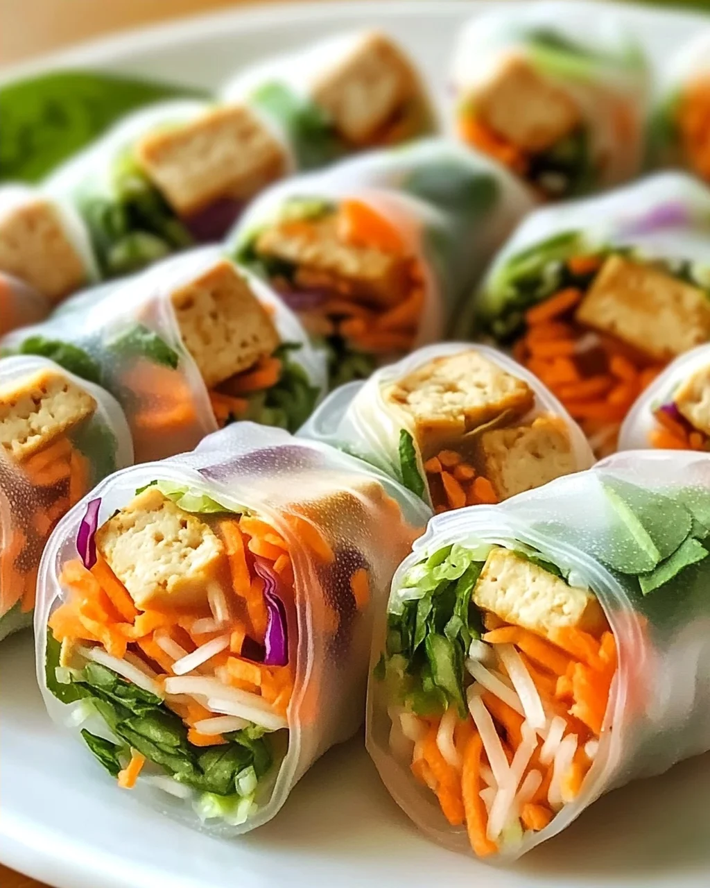 Leckere Tofu-Frühlingsrollen ganz einfach selbst machen