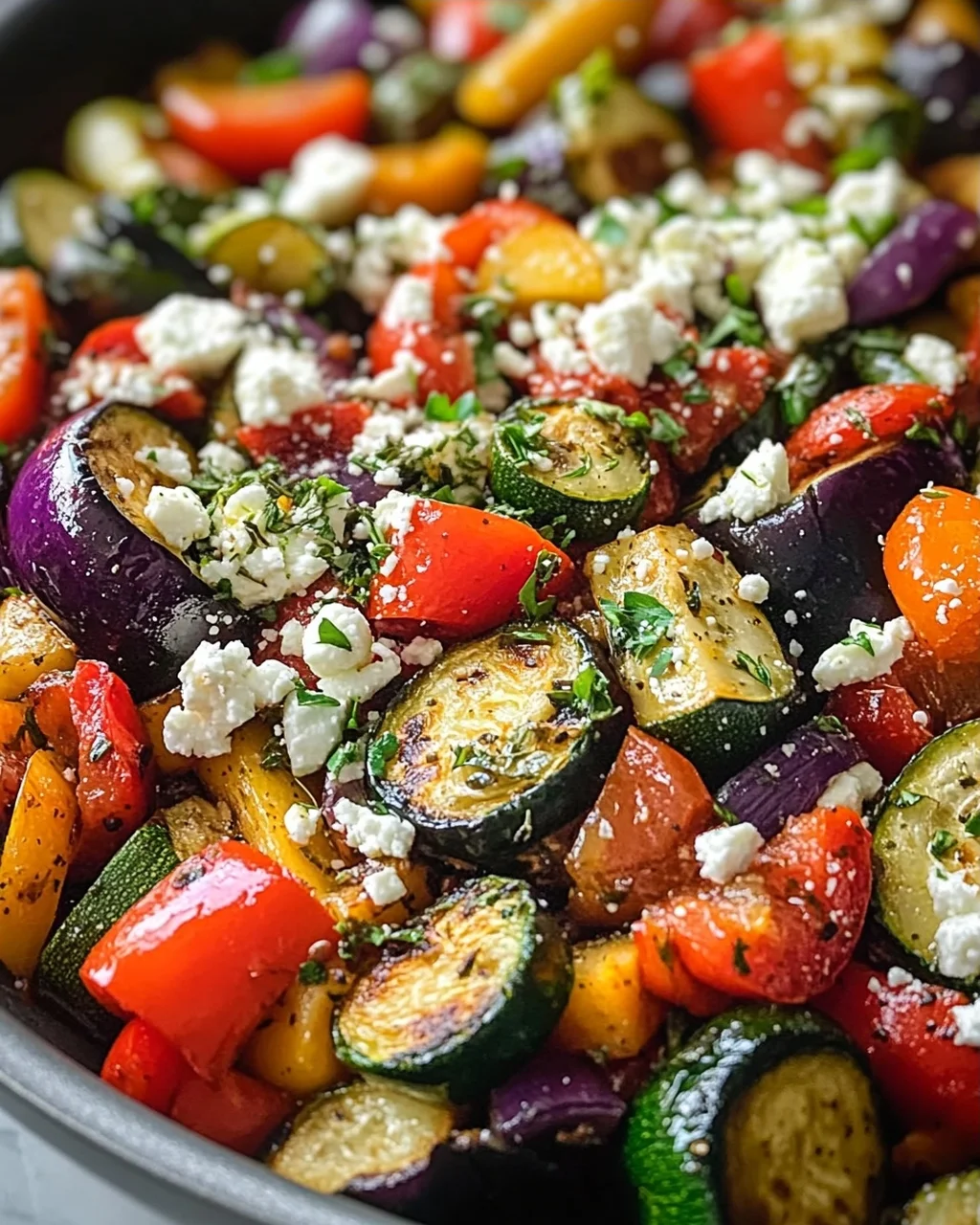 Leckeres One Pan Greek Vegetables Rezept für gesunde Küche
