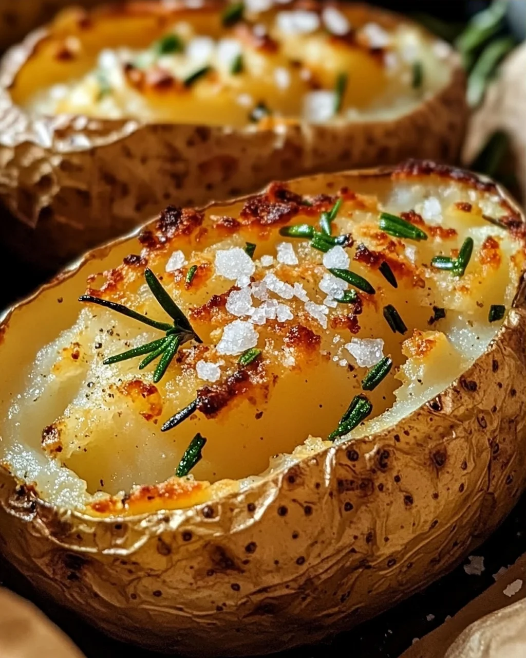 Ofenkartoffel aus der Heißluftfritteuse