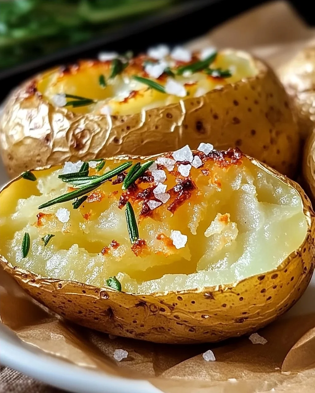 Ofenkartoffel aus der Heißluftfritteuse