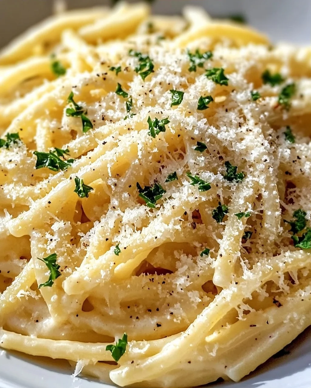 One Pot Cremige Knoblauch Pasta