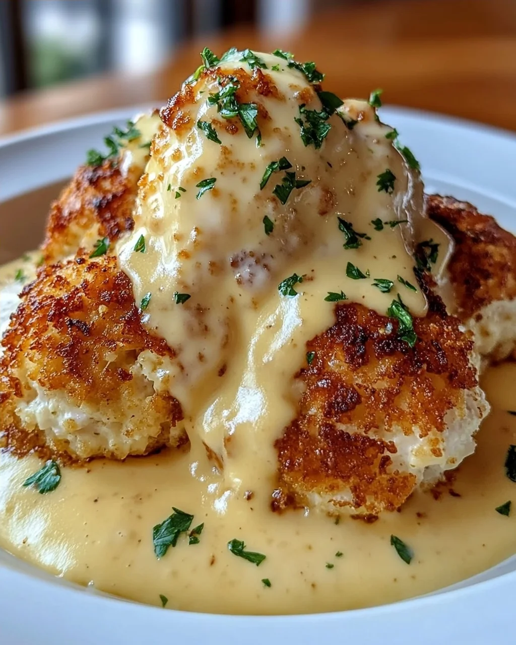 Parmesanwolken Hähnchen-Bomben Rezept