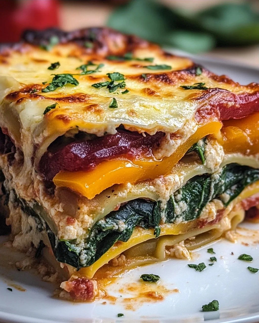 Regenbogen Lasagne