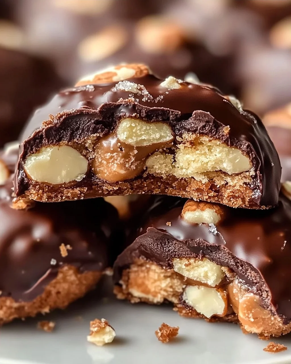 Rocher Plätzchen: Himmlische Nougat Schoko Weihnachtskekse