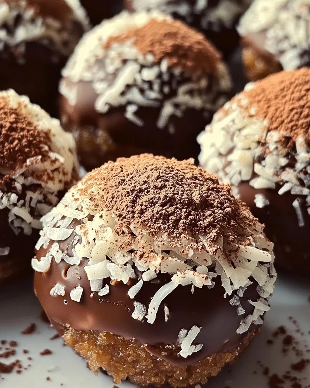 Schnelle Käsekuchen-Kugeln