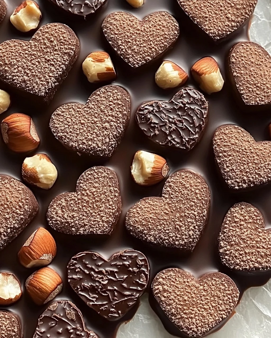 Schoko Nuss Herzen – Leckeres Rezept für Schokoladenliebhaber
