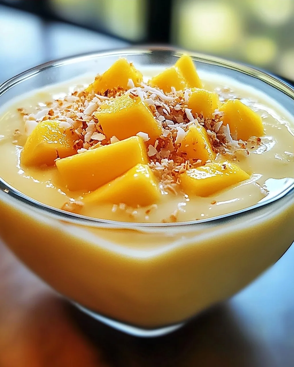 Thailändischer Kokosnuss-Pudding: Cremig und Lecker