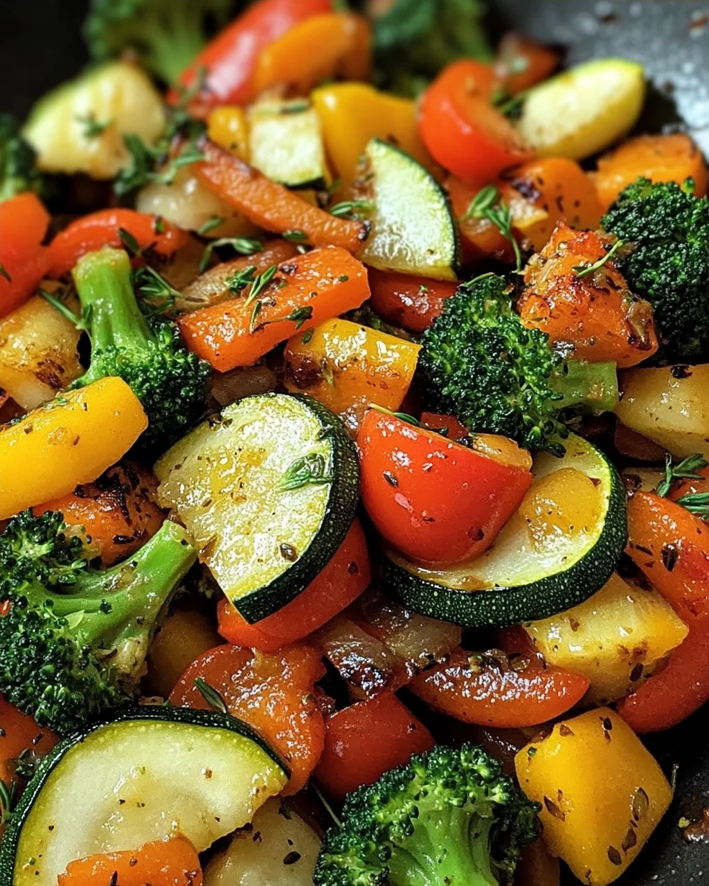 Vegetarische Gemüsepfanne