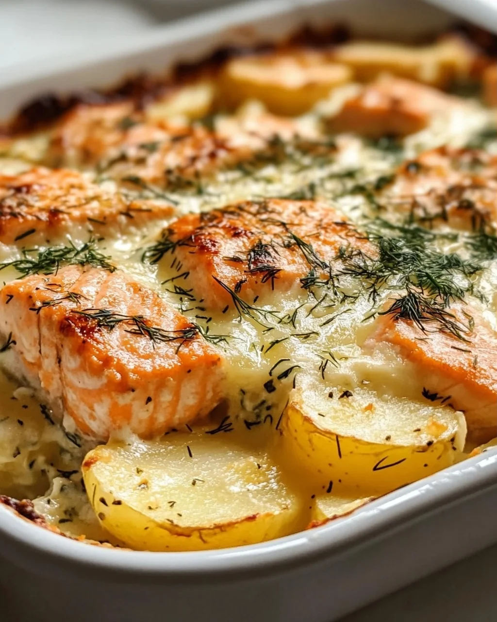 Zarter Lachs Auflauf mit Kartoffeln – Einfach und Lecker!
