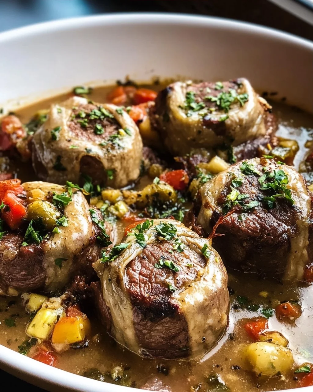 Zarter Rouladentopf aus dem Backofen – einfach & lecker!